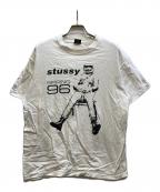 stussyステューシー）の古着「アストロプリントTシャツ/Spring 96」｜ホワイト