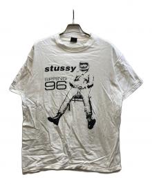 stussy（ステューシー）の古着「アストロプリントTシャツ/Spring 96」｜ホワイト