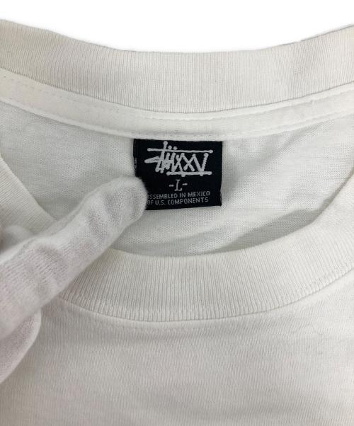 stussy（ステューシー）stussy (ステューシー) アストロプリントTシャツ/Spring 96 ホワイト サイズ:Lの古着・服飾アイテム