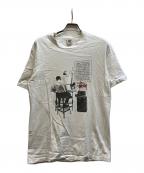 stussyステューシー）の古着「プリントTシャツ/JOMBO Tee」｜ホワイト