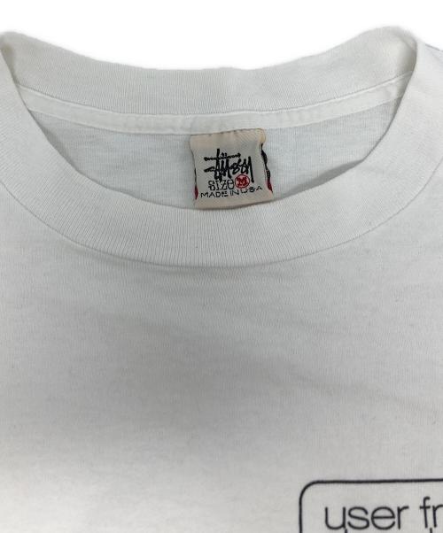 stussy（ステューシー）stussy (ステューシー) プリントTシャツ/JOMBO Tee ホワイト サイズ:Mの古着・服飾アイテム