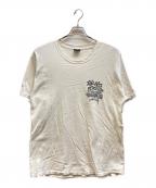 stussyステューシー）の古着「プリントTシャツ」｜ホワイト