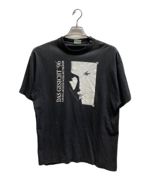 US BASIC（ユーエス ベーシック）US BASIC (ユーエス ベーシック) プリントTシャツ ブラック サイズ:XLの古着・服飾アイテム