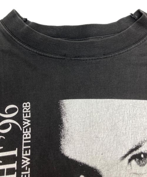 US BASIC（ユーエス ベーシック）US BASIC (ユーエス ベーシック) プリントTシャツ ブラック サイズ:XLの古着・服飾アイテム