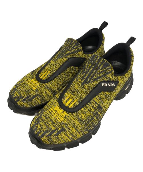 PRADA SPORTS（プラダスポーツ）PRADA SPORTS (プラダスポーツ) クロスセクション スリッポン イエロー サイズ:5 1/2の古着・服飾アイテム