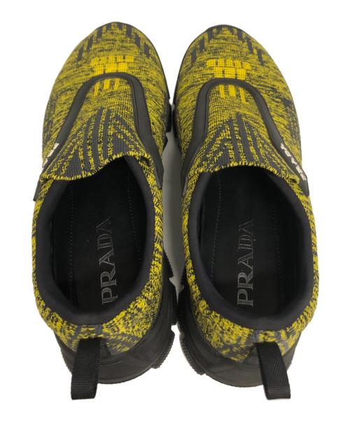 PRADA SPORTS（プラダスポーツ）PRADA SPORTS (プラダスポーツ) クロスセクション スリッポン イエロー サイズ:5 1/2の古着・服飾アイテム