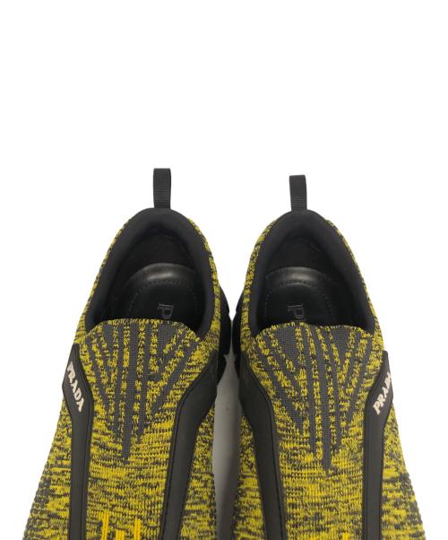 PRADA SPORTS（プラダスポーツ）PRADA SPORTS (プラダスポーツ) クロスセクション スリッポン イエロー サイズ:5 1/2の古着・服飾アイテム