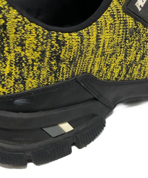 PRADA SPORTS（プラダスポーツ）PRADA SPORTS (プラダスポーツ) クロスセクション スリッポン イエロー サイズ:5 1/2の古着・服飾アイテム