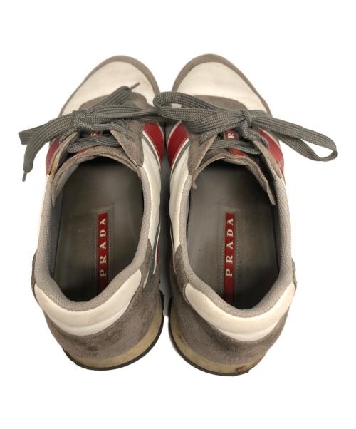 PRADA SPORTS（プラダスポーツ）PRADA SPORTS (プラダスポーツ) ローカットスニーカー グレー サイズ:6の古着・服飾アイテム
