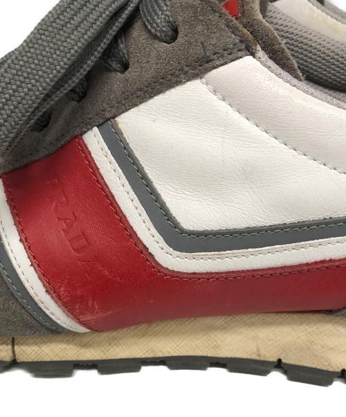 PRADA SPORTS（プラダスポーツ）PRADA SPORTS (プラダスポーツ) ローカットスニーカー グレー サイズ:6の古着・服飾アイテム