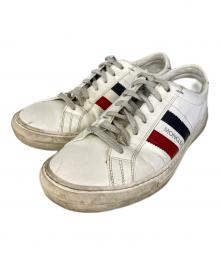 MONCLER（モンクレール）の古着「MONACO ローカットスニーカー」｜ホワイト