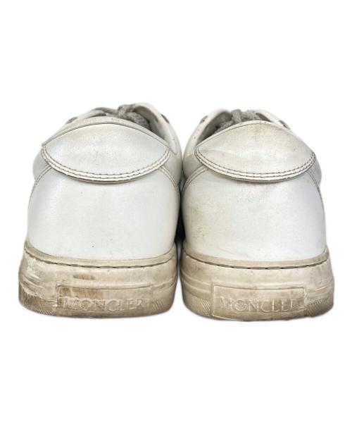 MONCLER（モンクレール）MONCLER (モンクレール) MONACO ローカットスニーカー ホワイト サイズ:42の古着・服飾アイテム