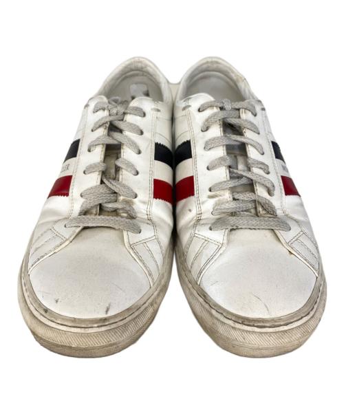 MONCLER（モンクレール）MONCLER (モンクレール) MONACO ローカットスニーカー ホワイト サイズ:42の古着・服飾アイテム