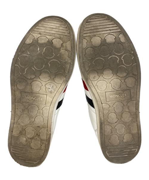 MONCLER（モンクレール）MONCLER (モンクレール) MONACO ローカットスニーカー ホワイト サイズ:42の古着・服飾アイテム