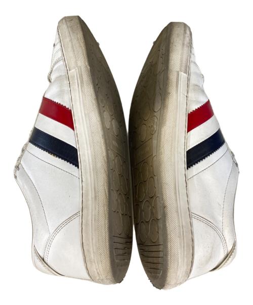 MONCLER（モンクレール）MONCLER (モンクレール) MONACO ローカットスニーカー ホワイト サイズ:42の古着・服飾アイテム