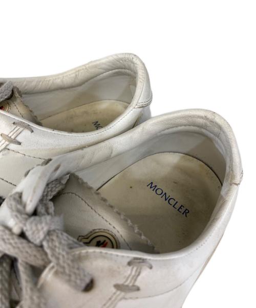 MONCLER（モンクレール）MONCLER (モンクレール) MONACO ローカットスニーカー ホワイト サイズ:42の古着・服飾アイテム