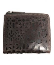 genten（ゲンテン）の古着「マルチカットワークミニ ミニ財布」｜ブラウン