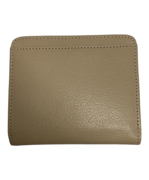 genten（ゲンテン）genten (ゲンテン) フレスコ 二つ折り財布 / 44311-40 ベージュの古着・服飾アイテム