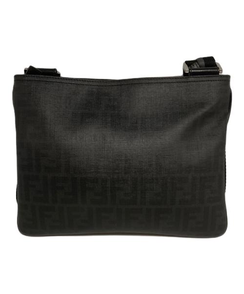 FENDI（フェンディ）FENDI (フェンディ) ズッカ柄ショルダーバッグ ブラックの古着・服飾アイテム