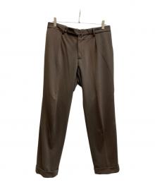 BRIGLIA 1949（ブリリア 1949）の古着「タックパンツ」｜ブラウン