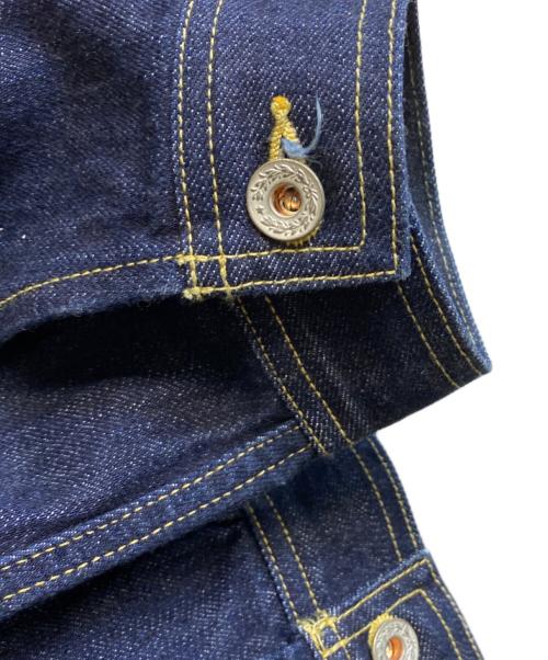 CHAH CHAH（チャーチャー）CHAH CHAH (チャーチャー) CC HAPPY DENIM TRUCKER JACKET インディゴ サイズ:Lの古着・服飾アイテム