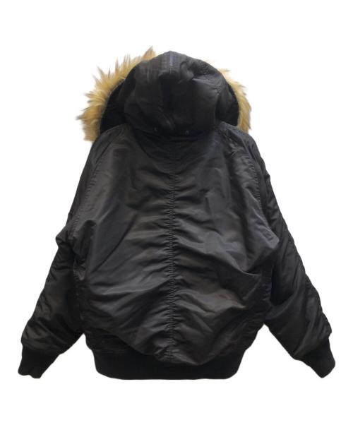 HOUSTON（ヒューストン）HOUSTON (ヒューストン) N-2Bフライトジャケット ブラック サイズ:L 未使用品の古着・服飾アイテム