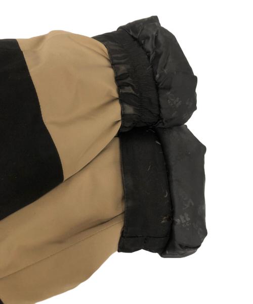 SCHOTT BROS.（ショット）SCHOTT BROS. (ショット) スノーケルダウンパーカー ブラック×ベージュ サイズ:Sの古着・服飾アイテム