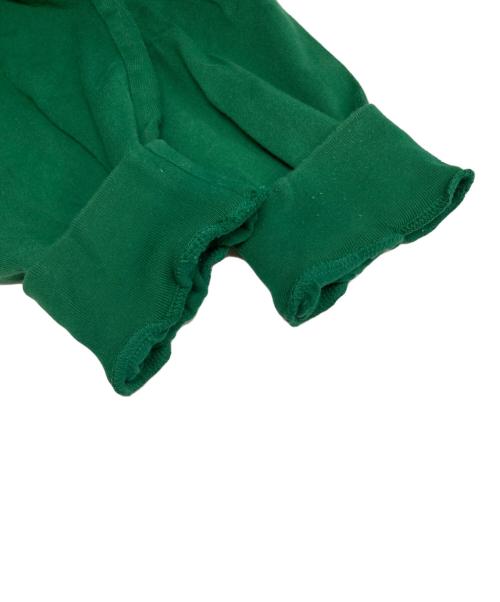 blurhms ROOTSTOCK（ブラームスルーツストック）blurhms ROOTSTOCK (ブラームスルーツストック) ヘンリーネック長袖カットソー グリーン サイズ:3の古着・服飾アイテム