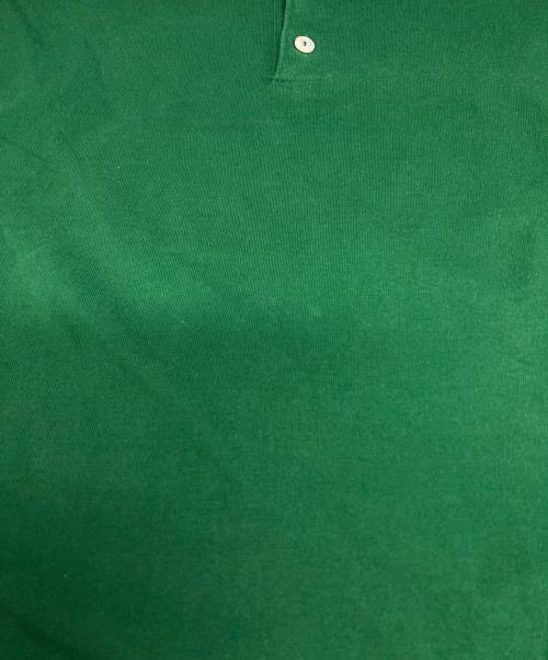 blurhms ROOTSTOCK（ブラームスルーツストック）blurhms ROOTSTOCK (ブラームスルーツストック) ヘンリーネック長袖カットソー グリーン サイズ:3の古着・服飾アイテム