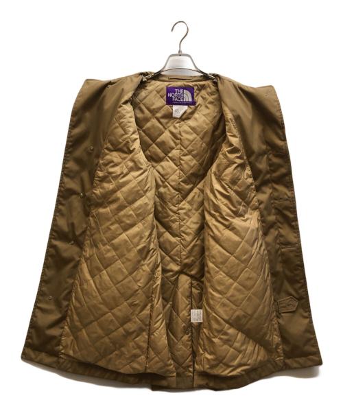 THE NORTHFACE PURPLELABEL（ザ・ノースフェイス パープルレーベル）THE NORTHFACE PURPLELABEL (ザ・ノースフェイス パープルレーベル) 65/35クロス ステンカラーコート ベージュ サイズ:Lの古着・服飾アイテム