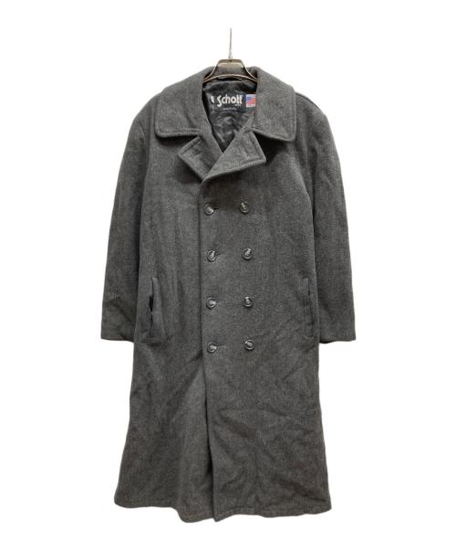 Schott（ショット）Schott (ショット) ウールチェスターコート グレー サイズ:38の古着・服飾アイテム