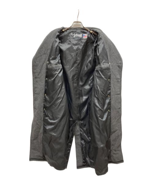 Schott（ショット）Schott (ショット) ウールチェスターコート グレー サイズ:38の古着・服飾アイテム
