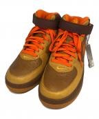 NIKEナイキ）の古着「Nike Air Force 1 Mid PRM QK」｜ブラウン