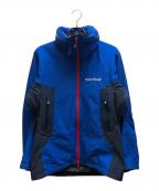 mont-bellモンベル）の古着「ドロワットパーカ」｜ブルー