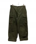DUTCH ARMYオランダ軍）の古着「カーゴパンツ」｜グリーン