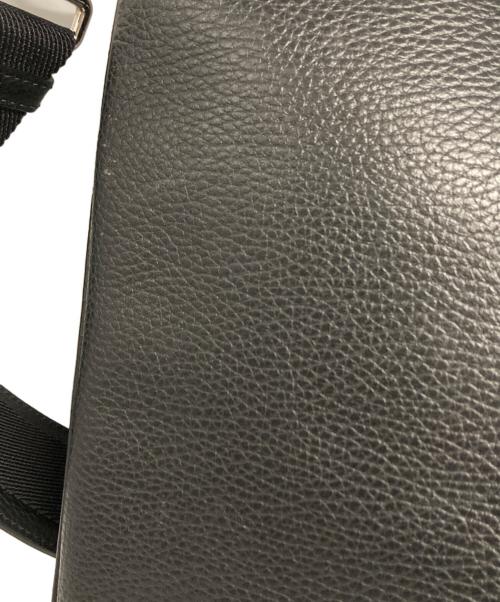 GUCCI（グッチ）GUCCI (グッチ) コスモポリス レザートートバッグ ネイビー×ブラックの古着・服飾アイテム