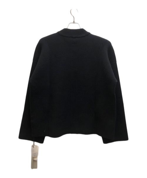 RICK OWENS（リックオウエンス）RICK OWENS (リックオウエンス) ジャンボクルーネックニット ブラック サイズ:Sの古着・服飾アイテム