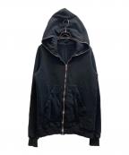 DRKSHDWダークシャドウ）の古着「ジップパーカー」｜ブラック