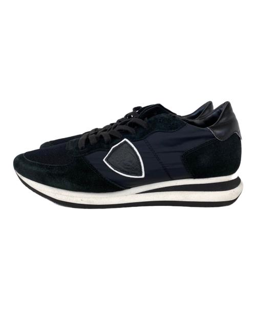 PHILIPPE MODEL（フィリップ モデル）PHILIPPE MODEL (フィリップ モデル) TRPX MONDIAL/ローカットスニーカー ブラック サイズ:42の古着・服飾アイテム