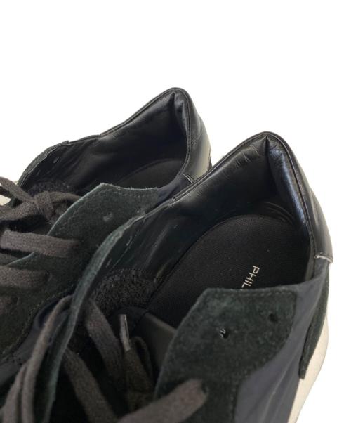 PHILIPPE MODEL（フィリップ モデル）PHILIPPE MODEL (フィリップ モデル) TRPX MONDIAL/ローカットスニーカー ブラック サイズ:42の古着・服飾アイテム