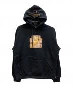 THE BLACK EYE PATCHブラックアイパッチ）の古着「プリント ロゴ パーカー」｜ブラック