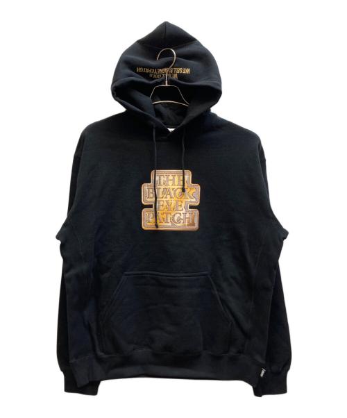 THE BLACK EYE PATCH（ブラックアイパッチ）THE BLACK EYE PATCH (ブラックアイパッチ) プリント ロゴ パーカー ブラック サイズ:L 未使用品の古着・服飾アイテム