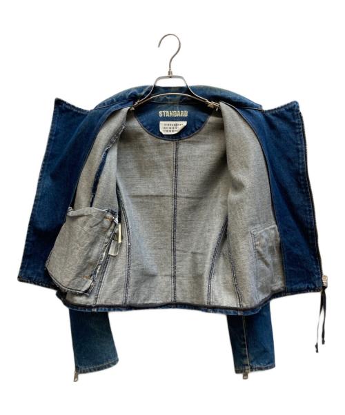Maison Margiela（メゾンマルジェラ）Maison Margiela (メゾンマルジェラ) デニムジャケット インディゴ サイズ:38の古着・服飾アイテム