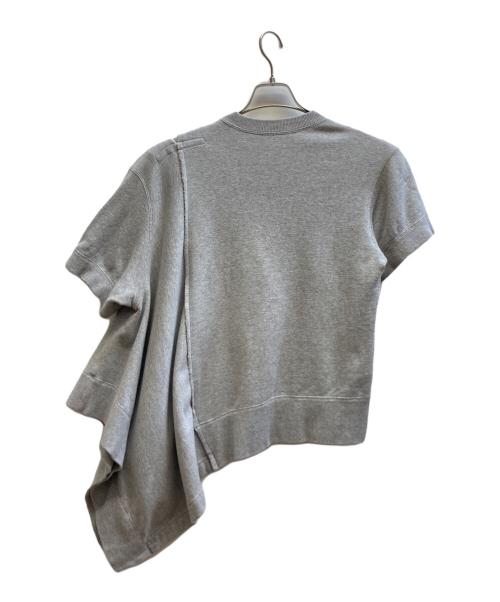 sacai（サカイ）sacai (サカイ) 半袖スウェット グレー サイズ:1の古着・服飾アイテム
