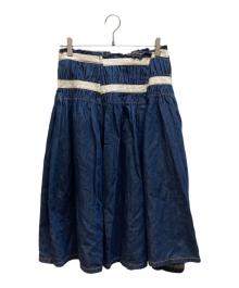 tricot COMME des GARCONS（トリココムデギャルソン）の古着「デニムスカート」｜インディゴ