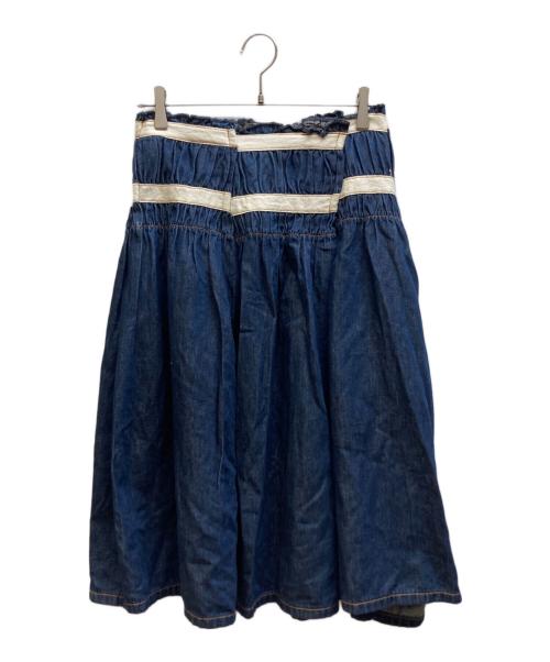 tricot COMME des GARCONS（トリココムデギャルソン）tricot COMME des GARCONS (トリココムデギャルソン) デニムスカート インディゴ サイズ:Mの古着・服飾アイテム