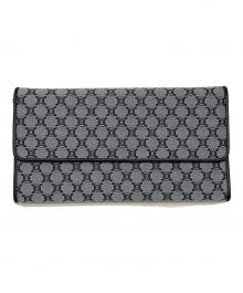 CELINE（セリーヌ）の古着「長財布」｜グレー