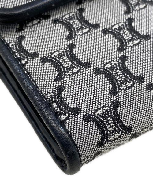 CELINE（セリーヌ）CELINE (セリーヌ) 長財布 グレーの古着・服飾アイテム