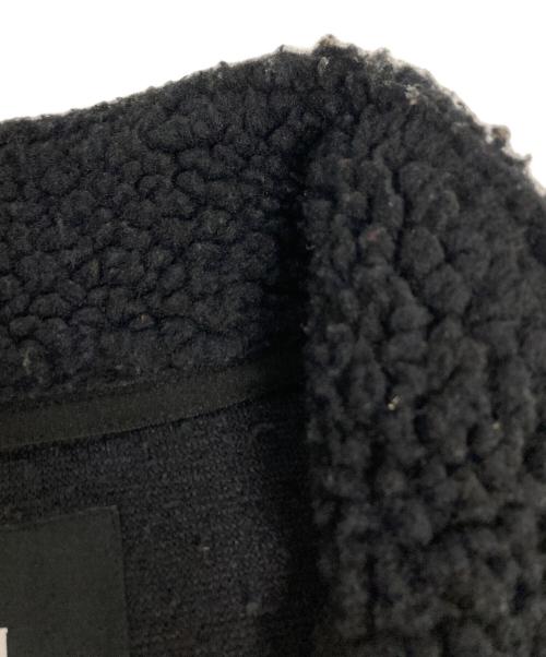 stussy（ステューシー）stussy (ステューシー) Block Sherpa Vest ブラック サイズ:Lの古着・服飾アイテム