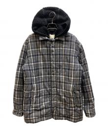 1017 ALYX 9SM（テンセブンティーン アリクス ナインエスエム）の古着「プレイド パファージャケット」｜グレー